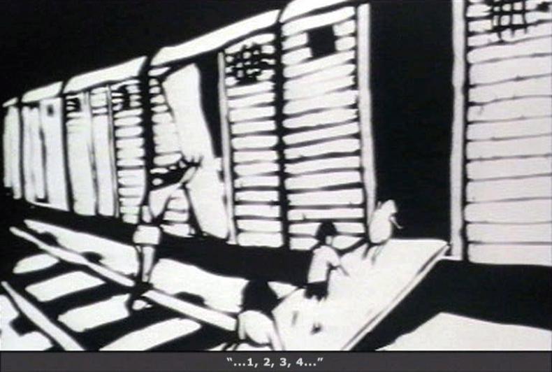 The deportation train: SILENCE, Sylvie Bringas / Orly Yadin, UK 1998