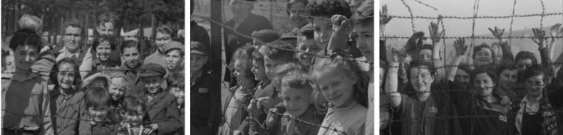 Stills from GERMAN CONCENTRATION CAMP FACTUAL SURVEY, UK 1945/2014