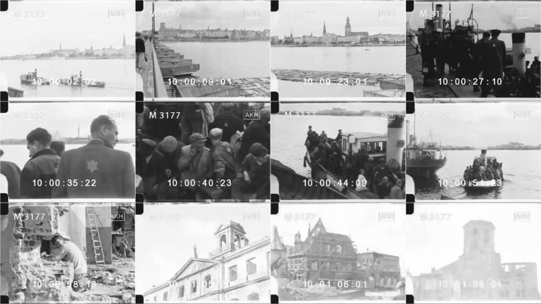 MÄNNER MIT JUDENSTERN IN RIGA