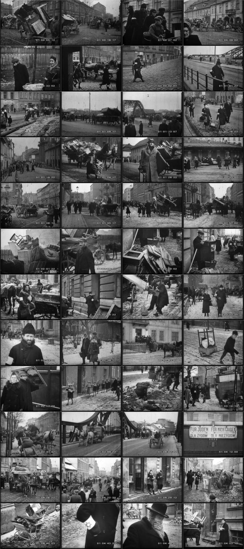 TRANSPORT DER JUDEN ZUM KRAKAUER GHETTO 