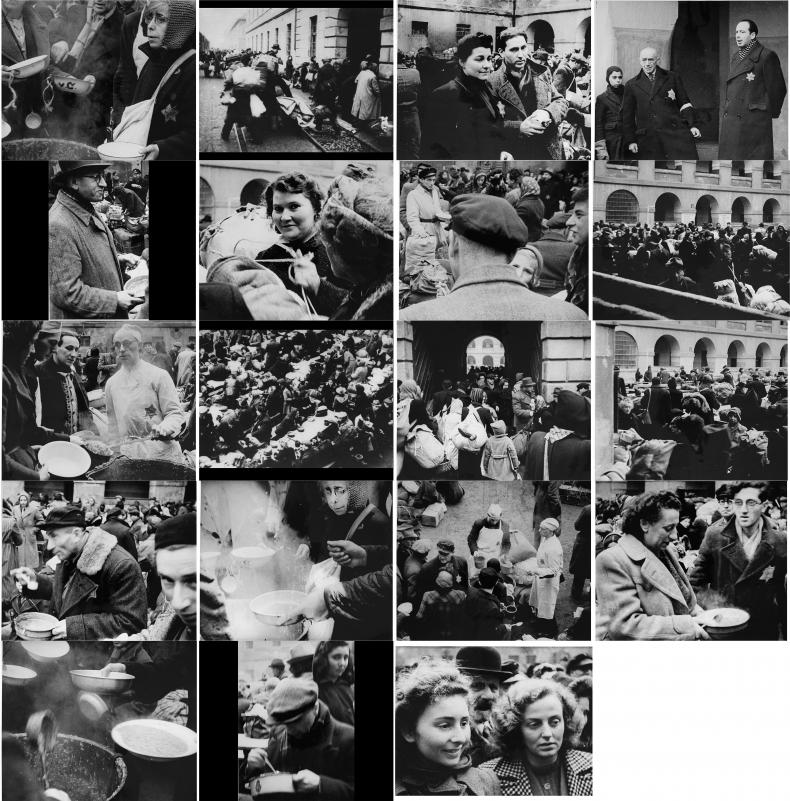 ARRIVAL OF DUTCH JEWS IN THERESIENSTADT, JANUARY 20TH, 1944