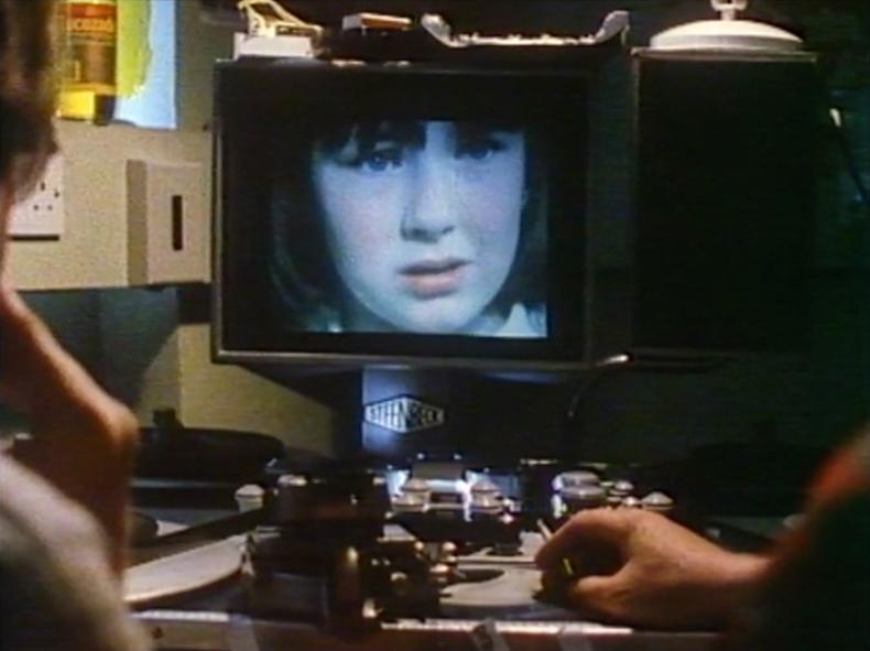 Still from ACCEPTABLE LEVELS (1983): The cutting room floor