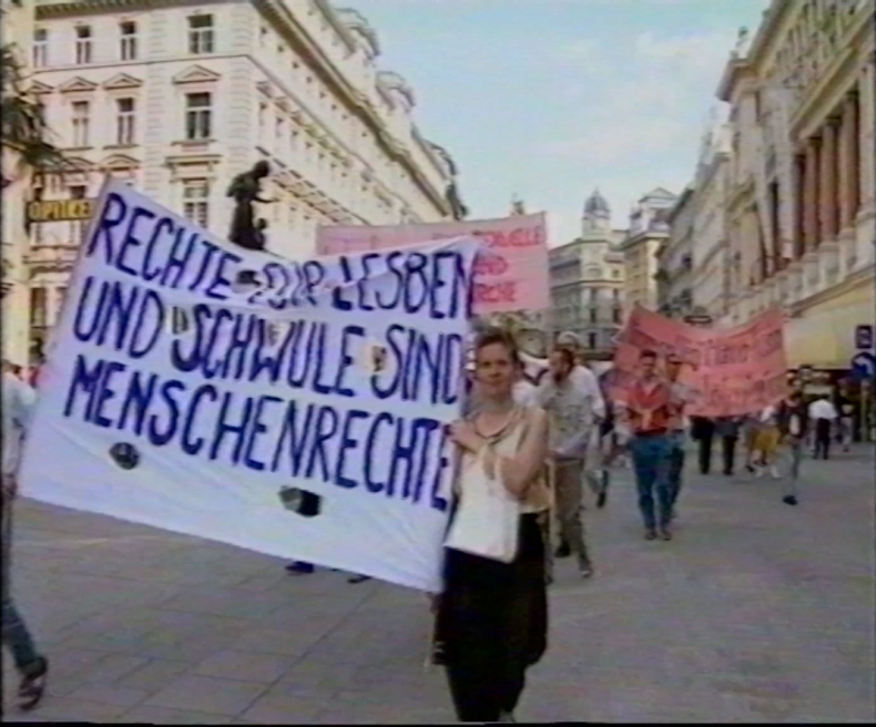 MENSCHENRECHT FÜR HOMOSEXUELLE, Angelika Haas and Nargis Mitev, AUT year unknown