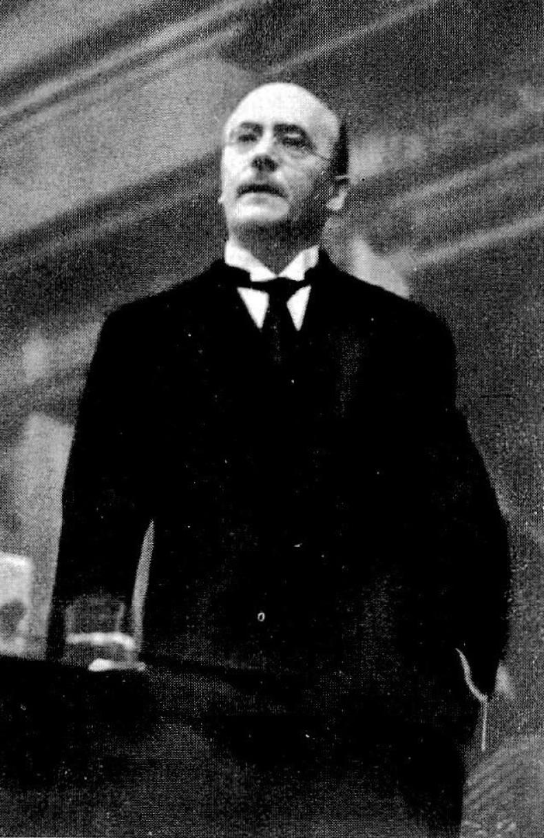 Still IWF film G 8 Terveen, Friedrich: Brüning aus einer Rede zu den Reichstagswahlen vom 14. September 1930. From Terveen 1958, p. 3